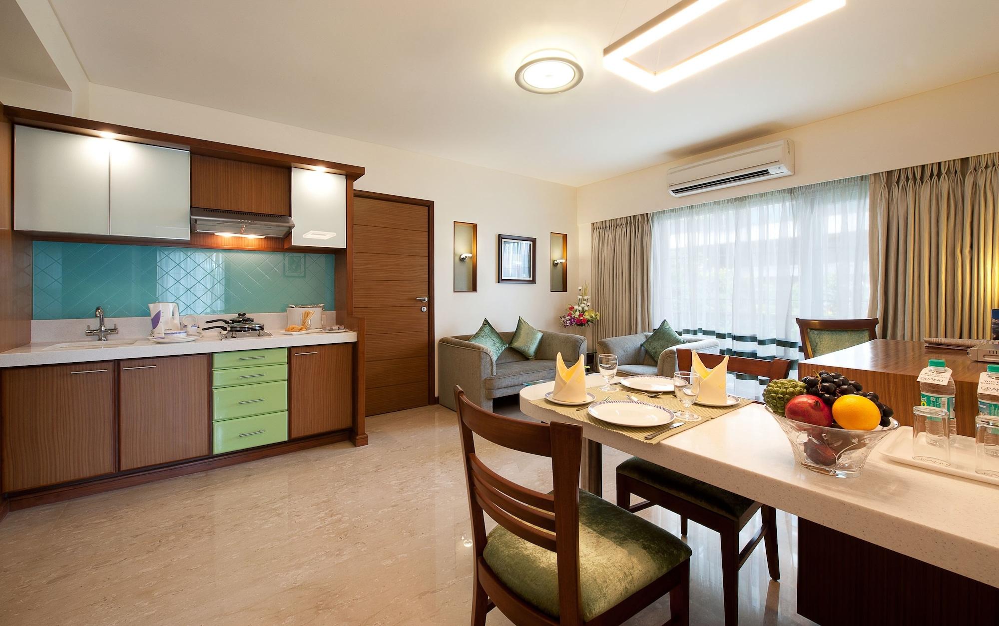 แกรนด์ เรซิเดนซี โฮเทล& เซอร์วิส อพาร์ทเม้นท์ Aparthotel มุมไบ ภายนอก รูปภาพ